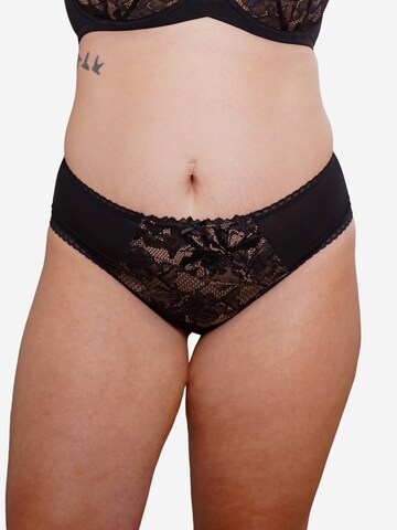 SugarShape Panty 'Vienna' in Black: front