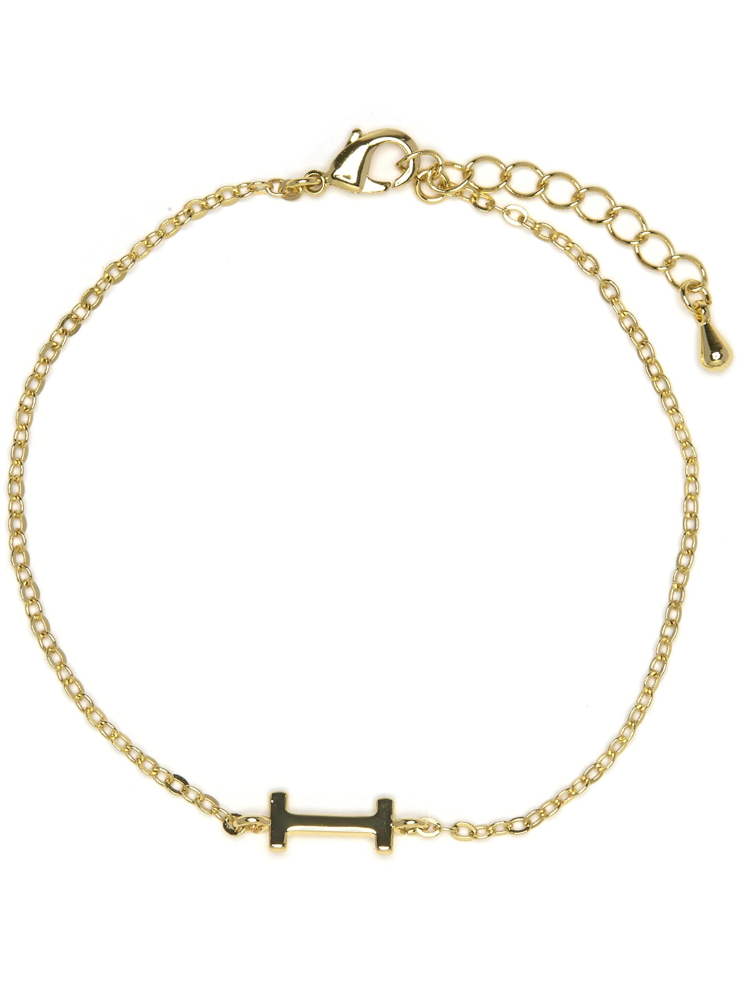 Braccialetto 'Alphabet I' di Luxenter in oro