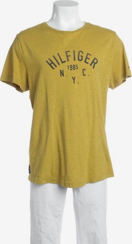 TOMMY HILFIGER T-Shirt L in Gelb: predná strana
