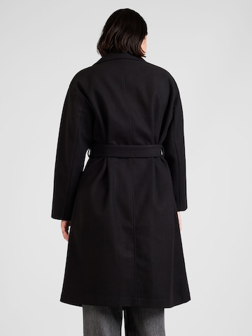 Vero Moda Curve Prechodný kabát 'Fortune' - Čierna