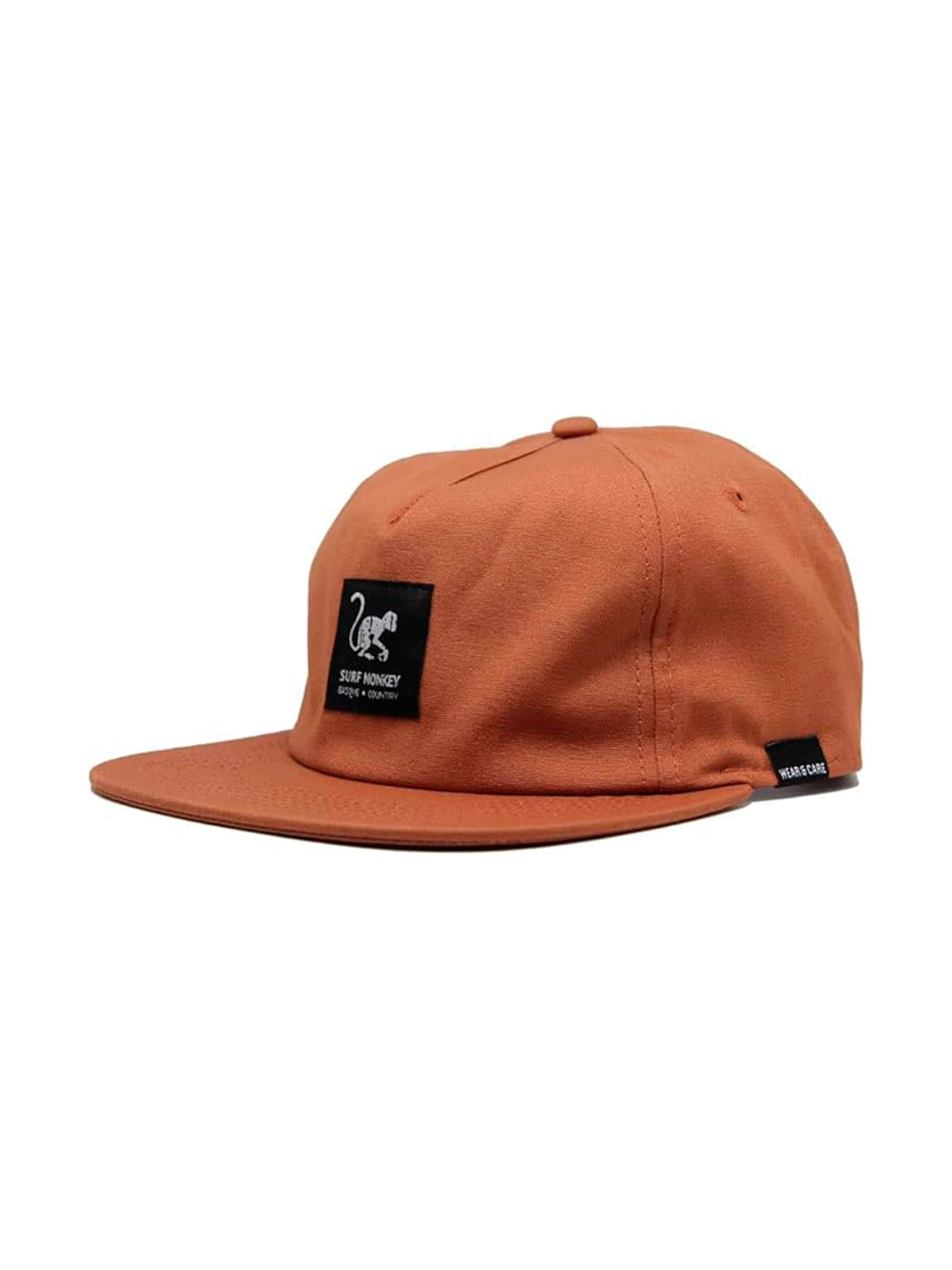 Surf Monkey Sportpet in Oranje: voorkant