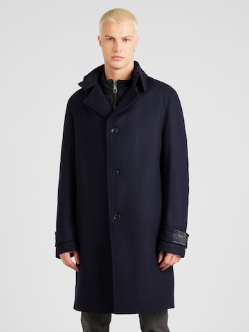 Manteau mi-saison 'SKARO' DRYKORN en bleu : devant