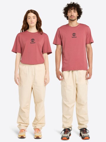 TIMBERLAND - Camiseta en rojo