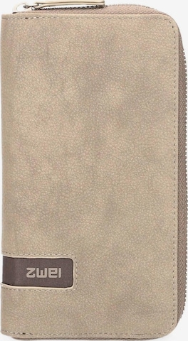 ZWEI Wallet 'Mademoiselle MW2' in Beige: front