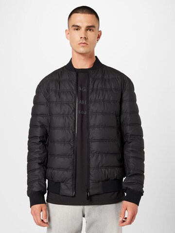 BOSS Between-season jacket 'Caradoc' in Black: front