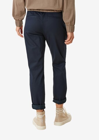 s.Oliver Regular Pleat-Front Pants in Blue