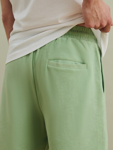 Regular Pantaloni 'Miko' de la DAN FOX APPAREL pe verde