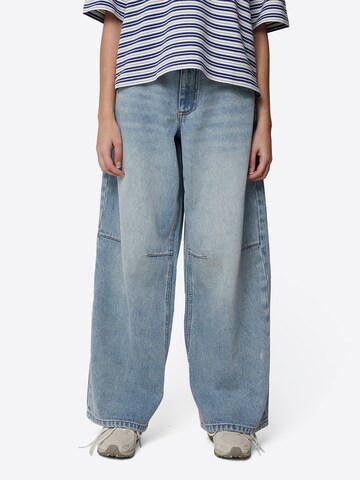 Good For Nothing Loosefit Jeans in Blauw: voorkant