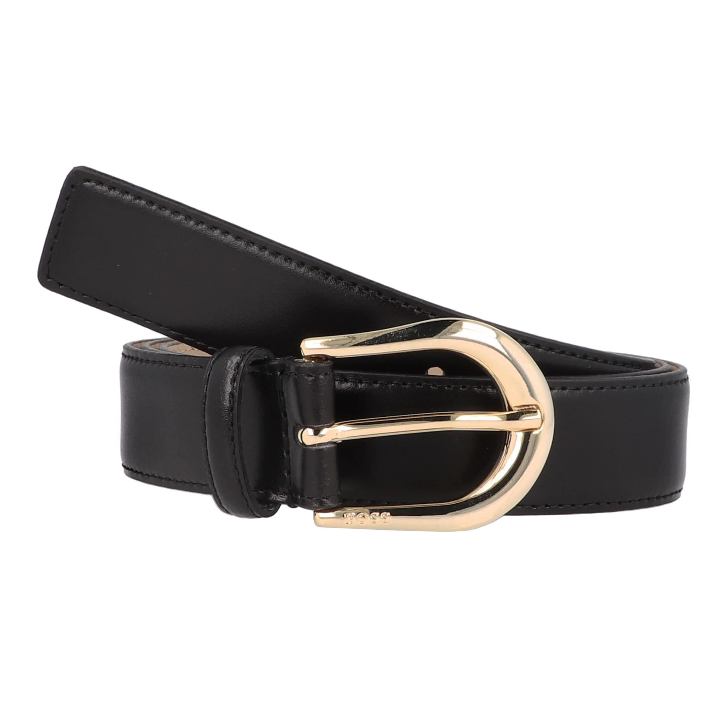 BOSS Belt in Black: front