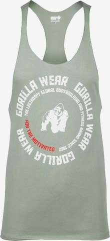 Maglia funzionale 'Melrose' di Gorilla Wear in verde: frontale