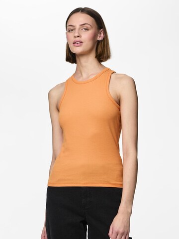 PIECES Top 'RUKA' in Orange: Vorderseite