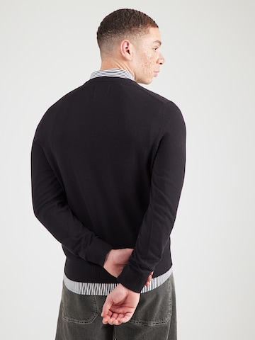 Pull-over LERROS en noir : derrière