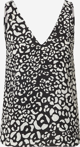 Oasis Top in Zwart: voorkant