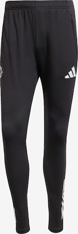 Pantalon de sport 'Manchester United Tiro 25 Competition' ADIDAS PERFORMANCE en noir : devant
