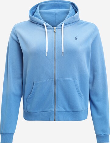 Polo Ralph Lauren Sweatjacke in Blau: predná strana