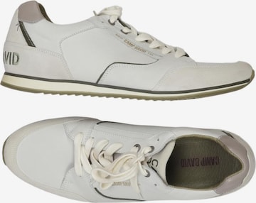 CAMP DAVID Sneaker 45 in Weiß: Vorderseite