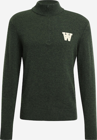 Pullover 'Blu' di WOOD WOOD in verde: frontale