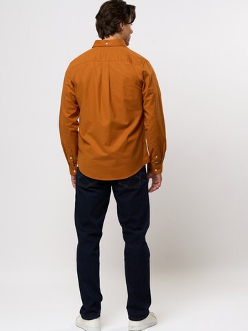 U.S. POLO ASSN. Regular Fit Paita 'Calvert' värissä oranssi