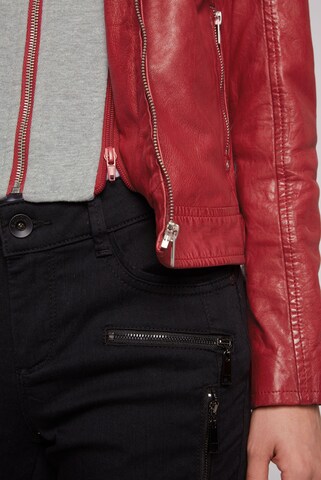Soccx Between-Season Jacket in Red