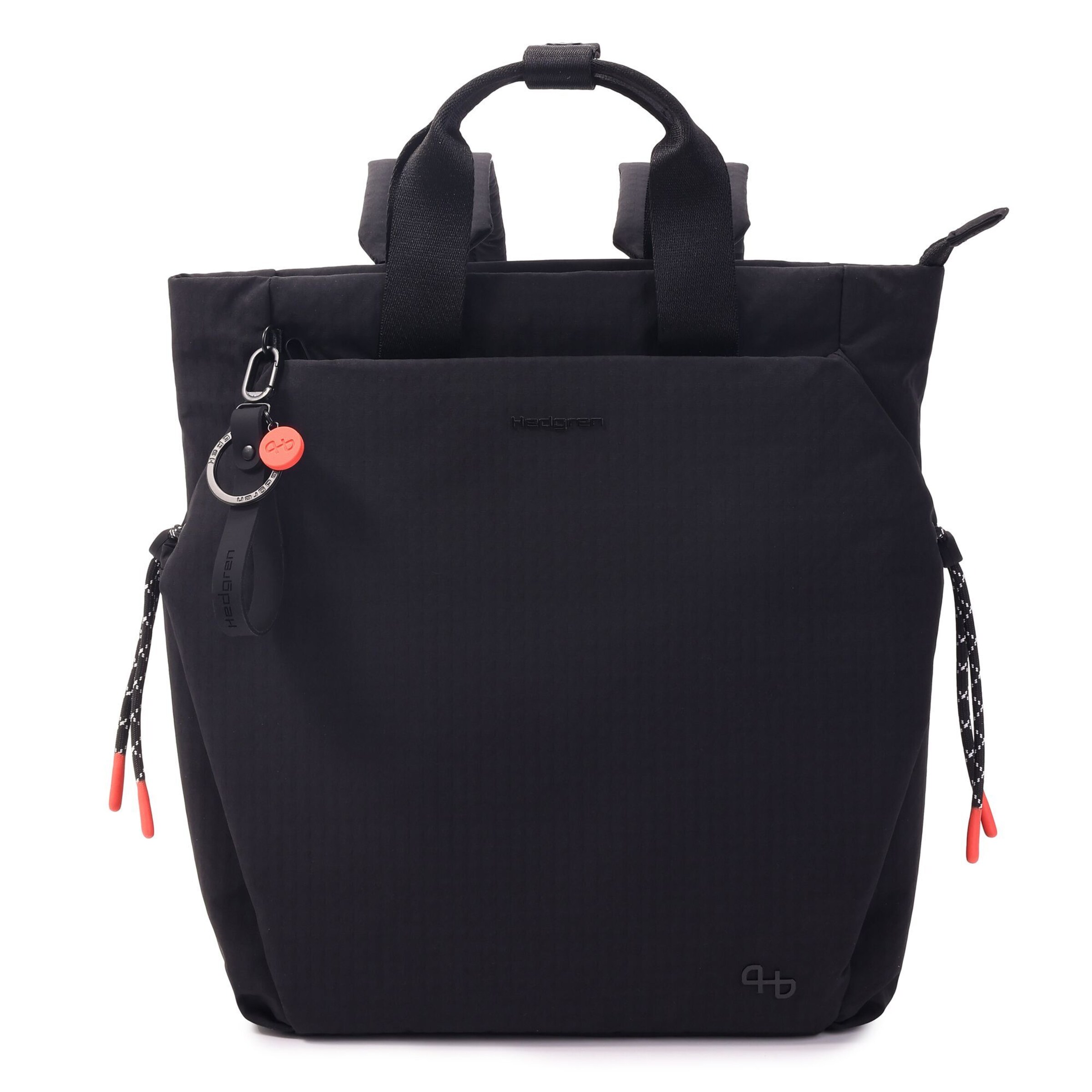 Hedgren Backpack 'String City' in Black: front