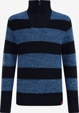 WE Fashion Sweater in Blue: front