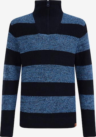 WE Fashion Sweater in Blue: front