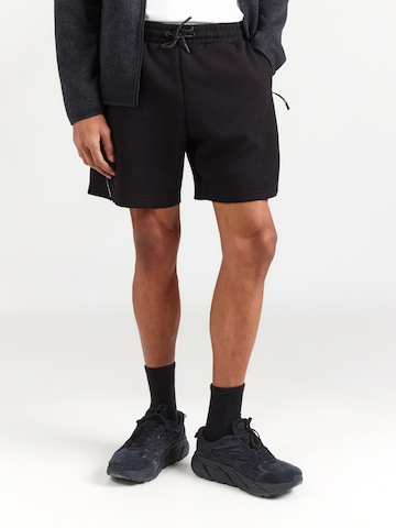 4Fregular Sportske hlače - crna boja: prednji dio