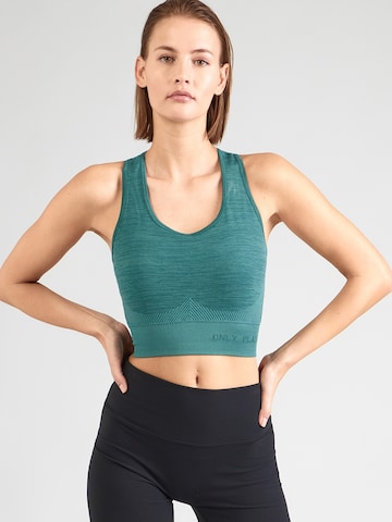 ONLY PLAY Bralette Sports bra 'ONPJAMINO-2' in Green: front