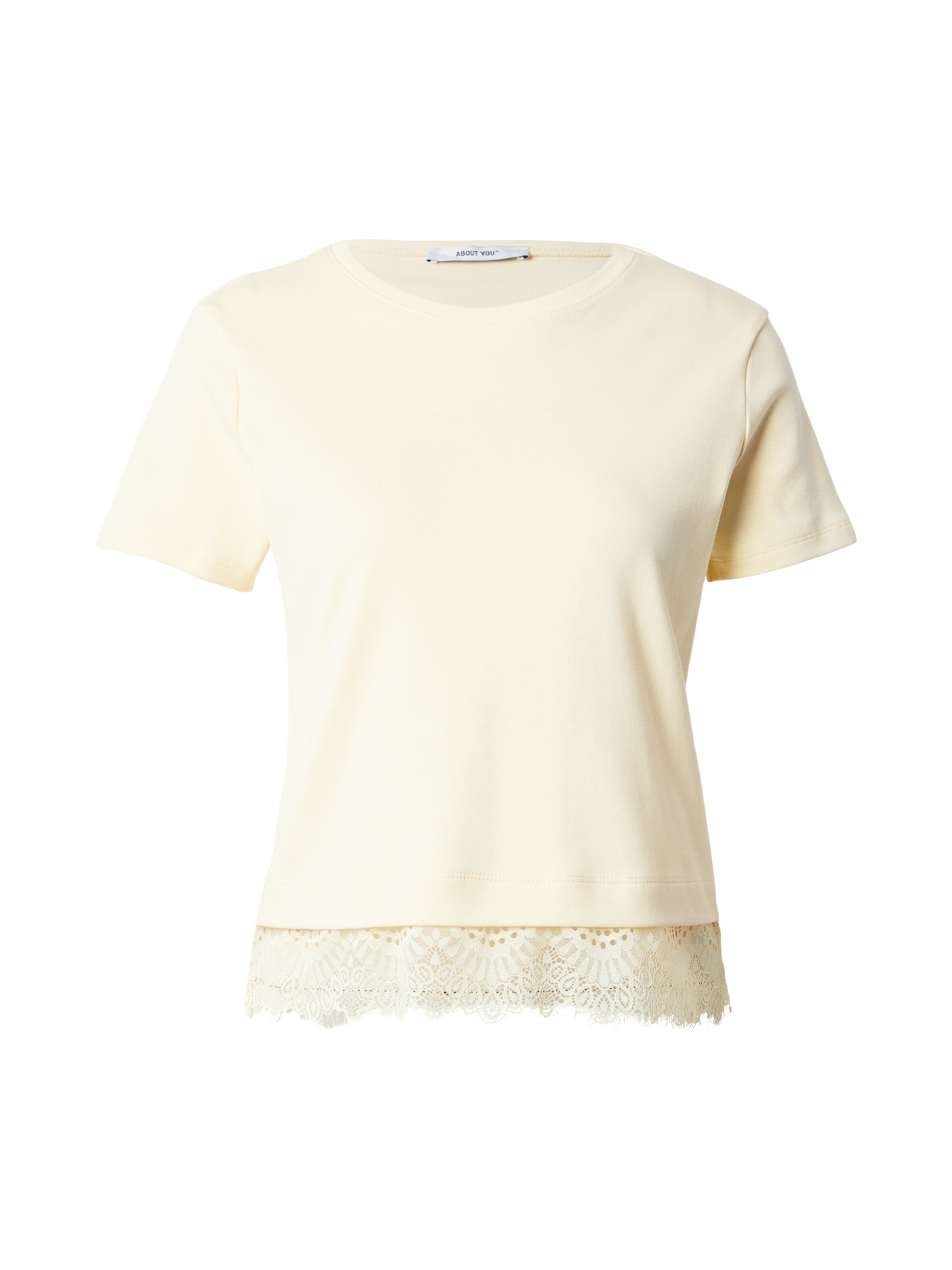 T-shirt 'Lillian' ABOUT YOU en jaune : devant