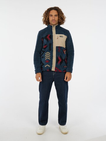 PROTEST Fleece Jacket 'PRTDon' in Blue