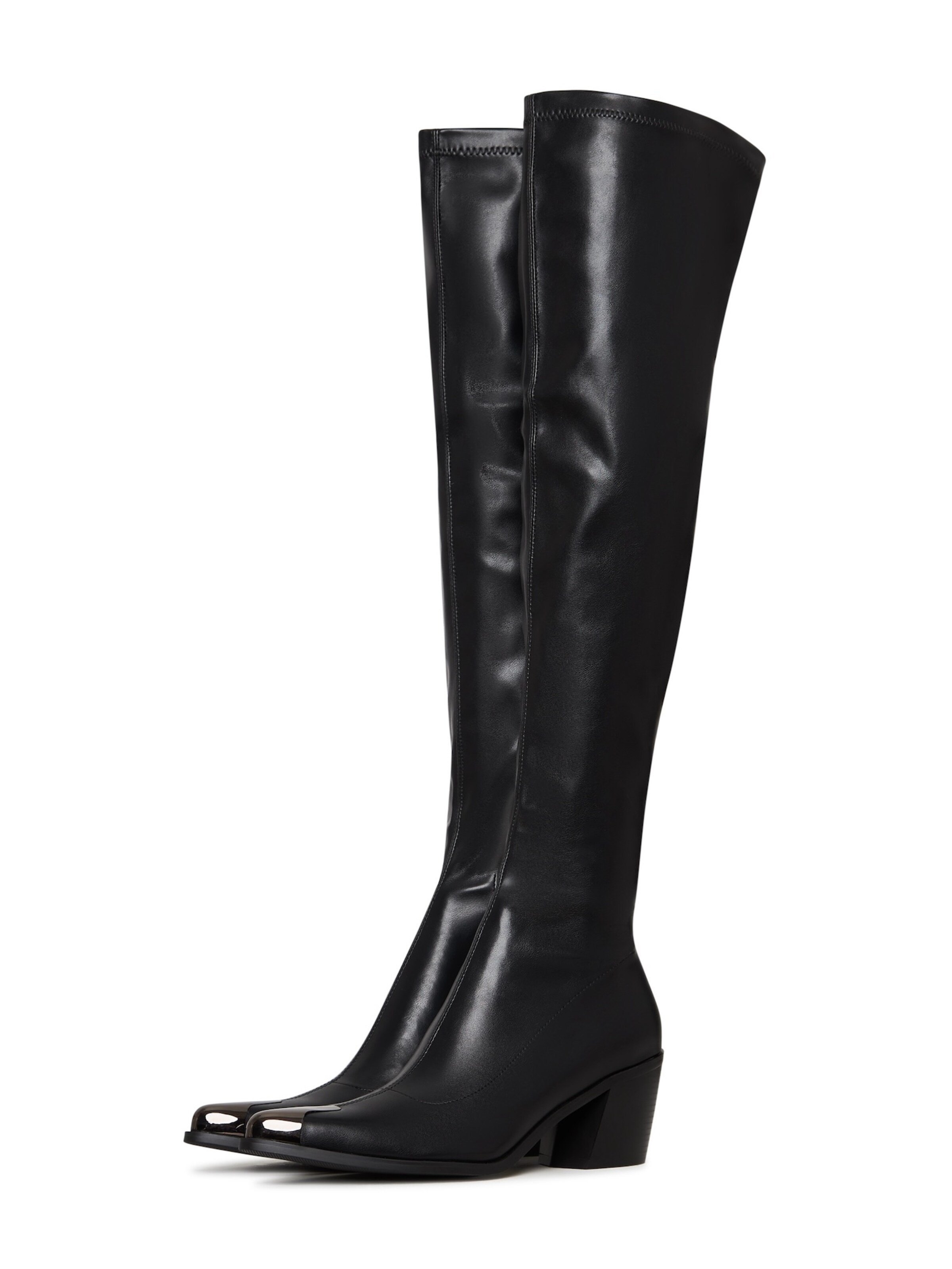 CESARE GASPARI - Botas sobre la rodilla en negro