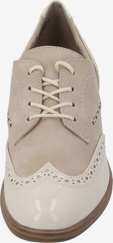 JANA Lace-Up Shoes in Beige