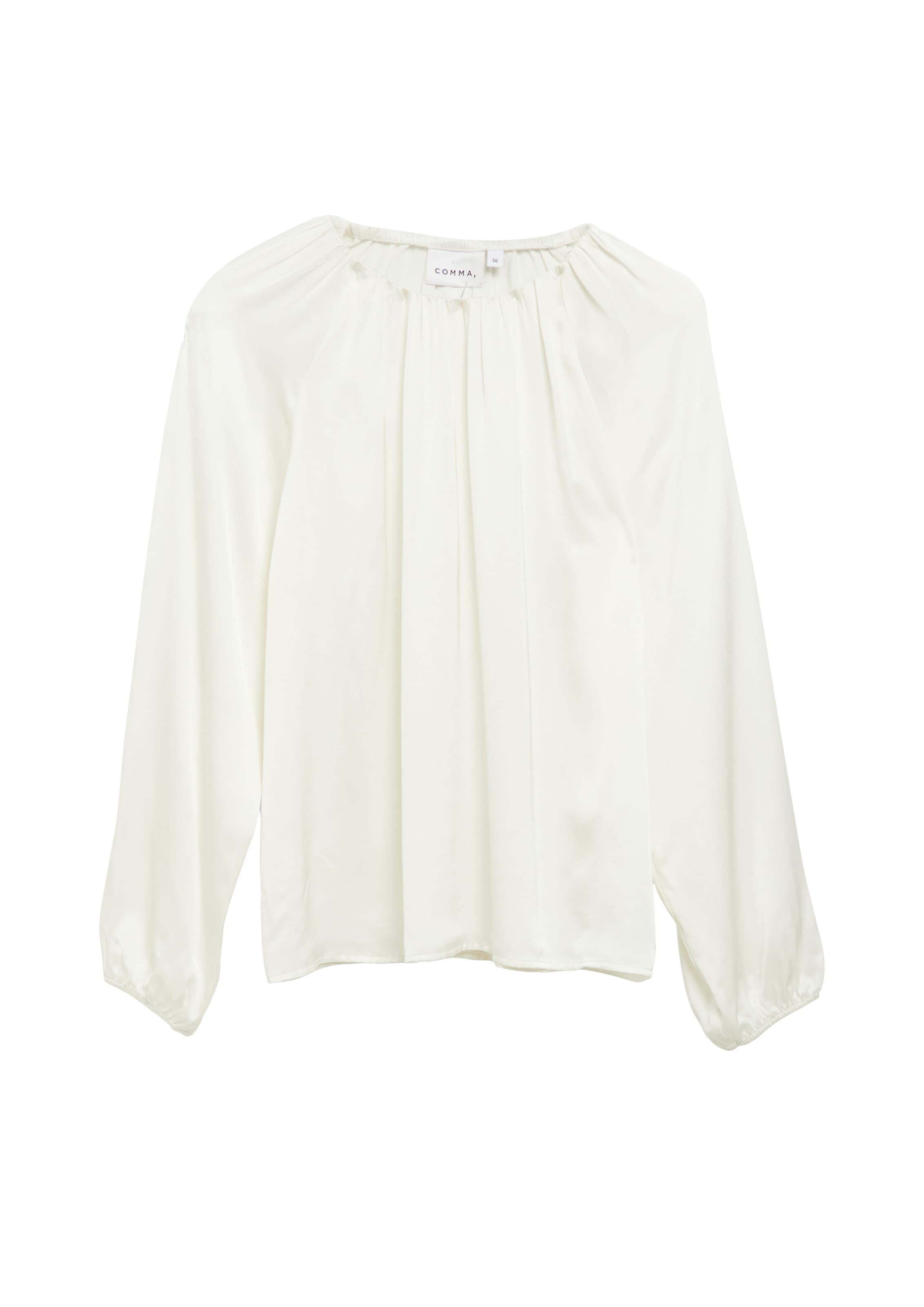 COMMA Blouse in Beige: front