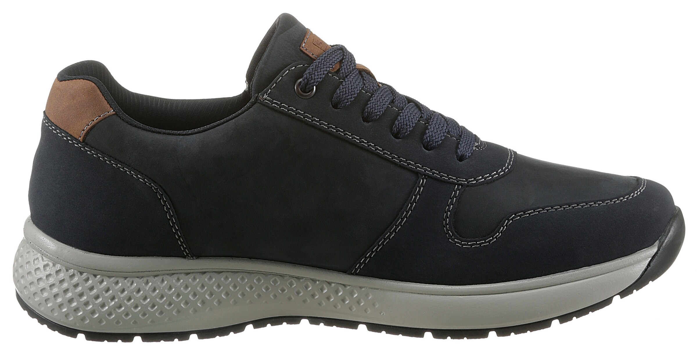 Baskets basses Rieker en bleu