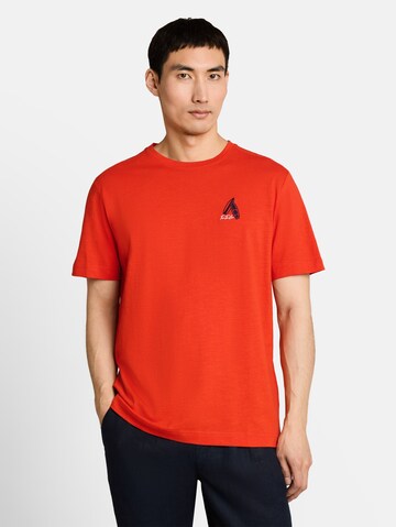 TOM TAILOR Shirt in Rood: voorkant