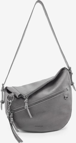 FREDsBRUDER Umhängetasche 'My Forever Friend' in Grau: Vorderseite