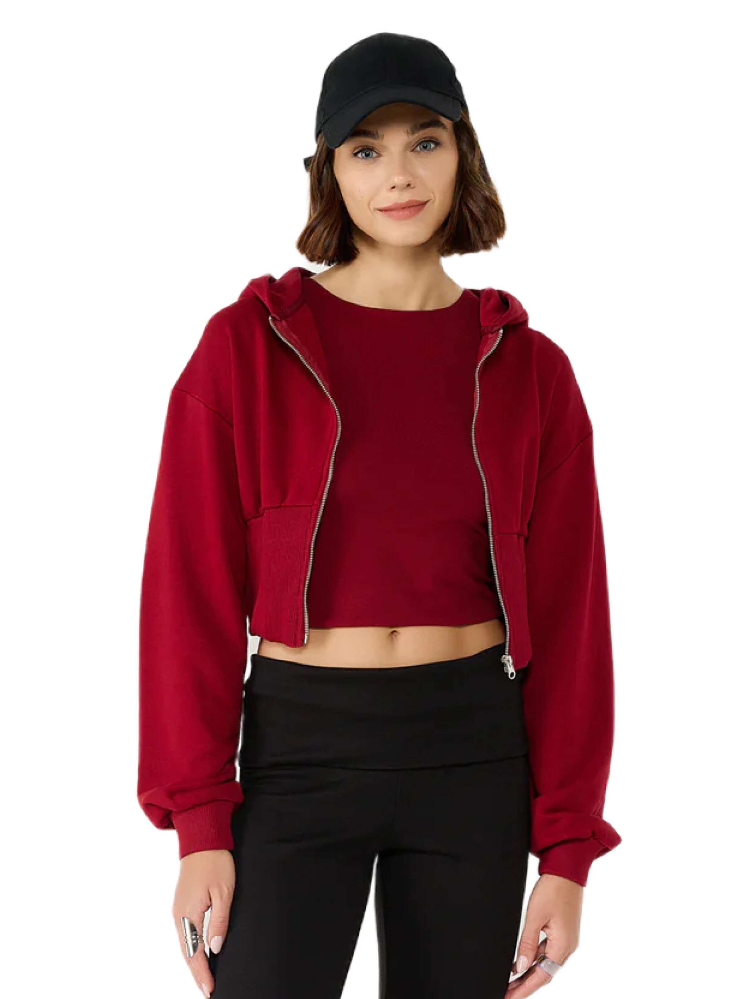 No Matter What Sweatvest in Rood