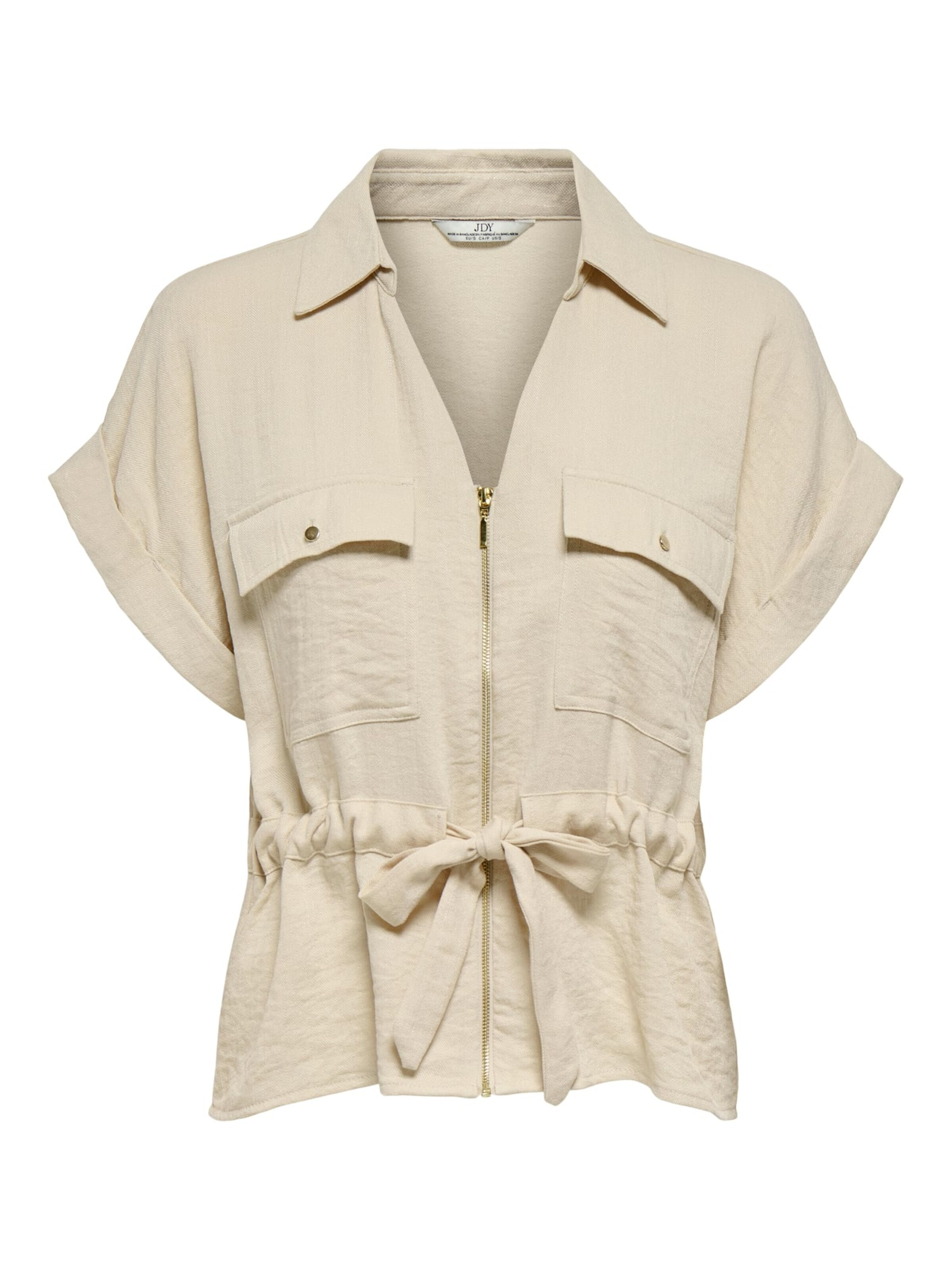 ONLY Top 'Mille' in Beige: voorkant