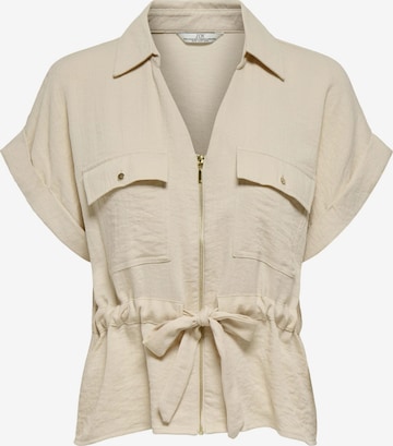 JDY - Blusa 'Mille' em bege: frente