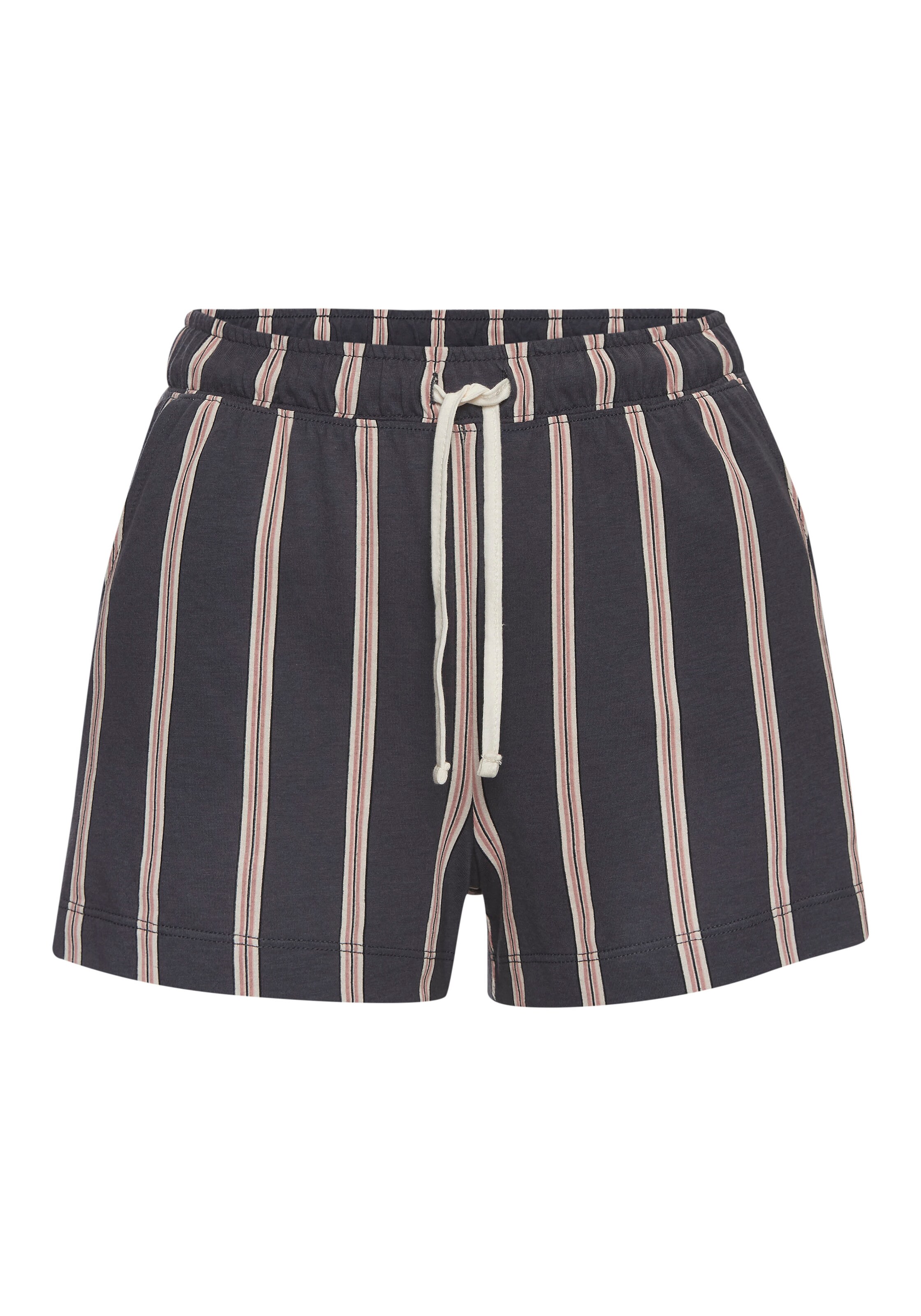 LASCANA Short Pajama Set in Grey: front