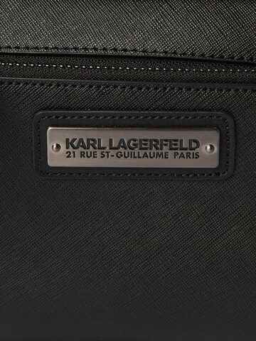 Karl Lagerfeld Torba na pasek w kolorze czarny
