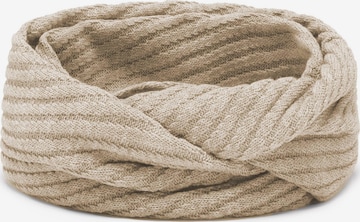 Vivisence Tunnelsjaal '7017S' in Beige: voorkant