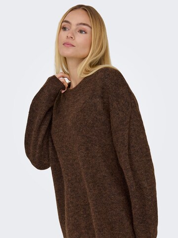 ONLY Pullover 'AZU' in Braun