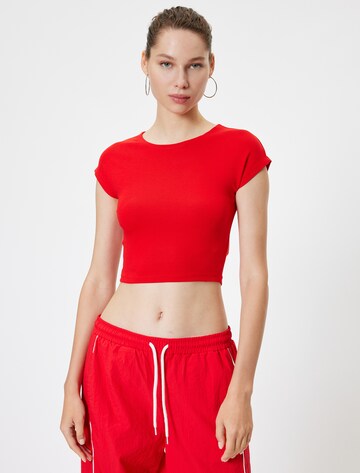 Koton Shirt in Rood: voorkant