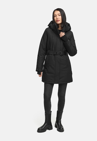Manteau d’hiver 'Frostkuss 14' NAVAHOO en noir