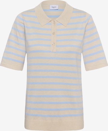 SAINT TROPEZ - Camisa 'SZMila' em branco: frente