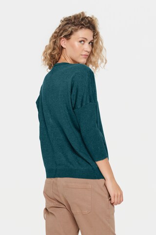 Cardigan 'Mila' SAINT TROPEZ en bleu