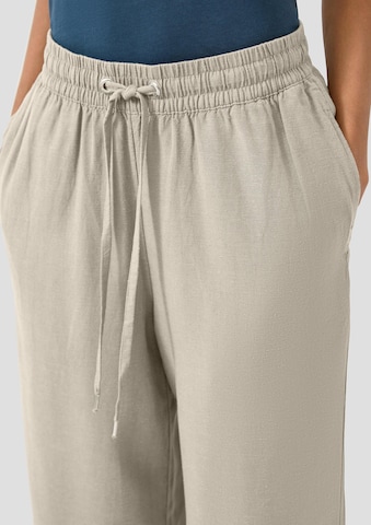 QS Wide leg Trousers in Beige