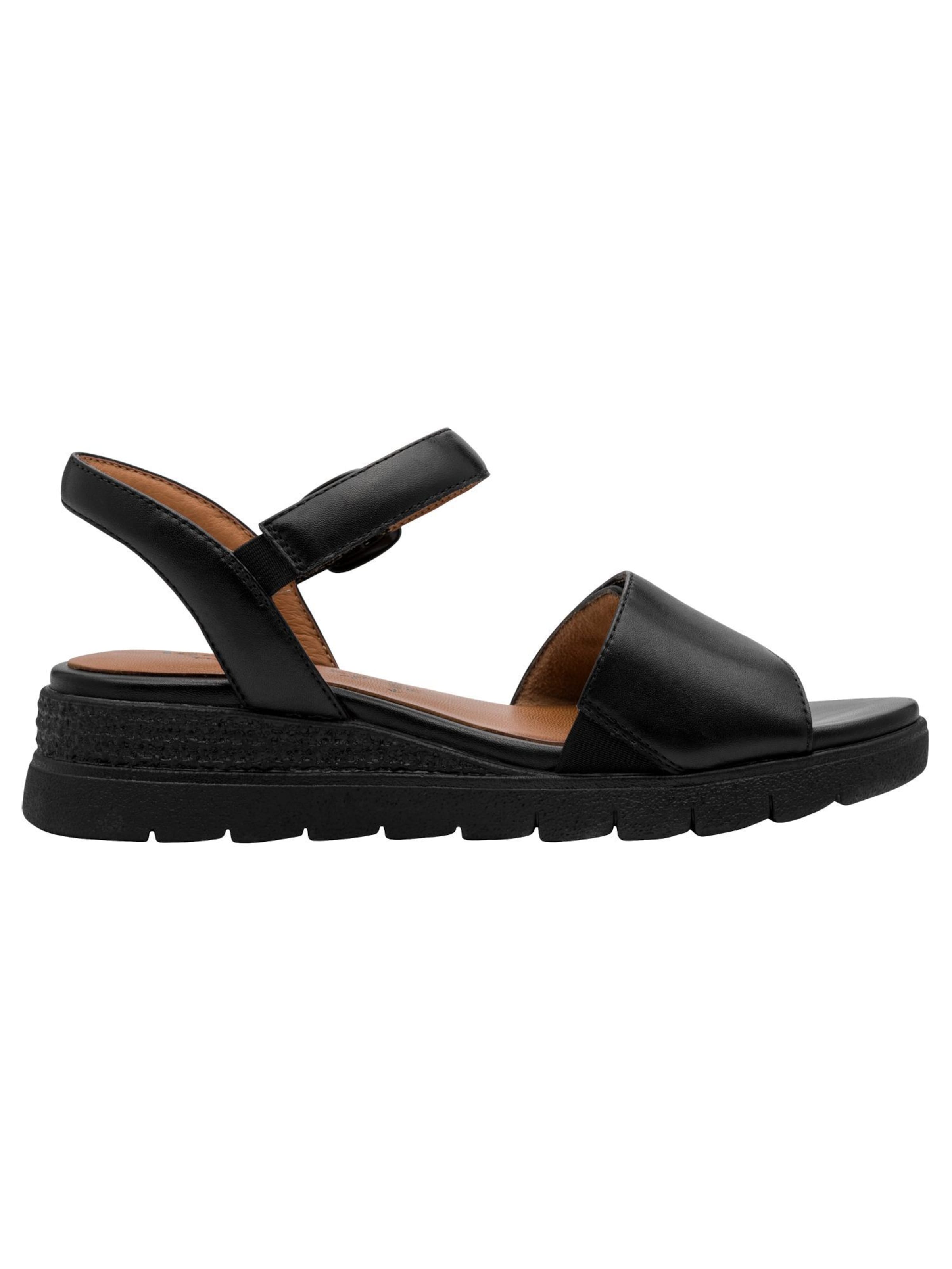 Tamaris Sandale in Schwarz