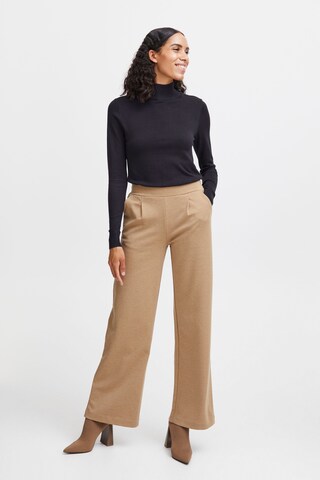 b.young Wide leg Pants ' Rizetta ' in Brown
